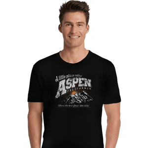 Shirts Premium Shirts, Unisex / Small / Black Aspen