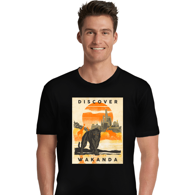 Secret_Shirts Premium Shirts, Unisex / Small / Black Wakanda Vacation