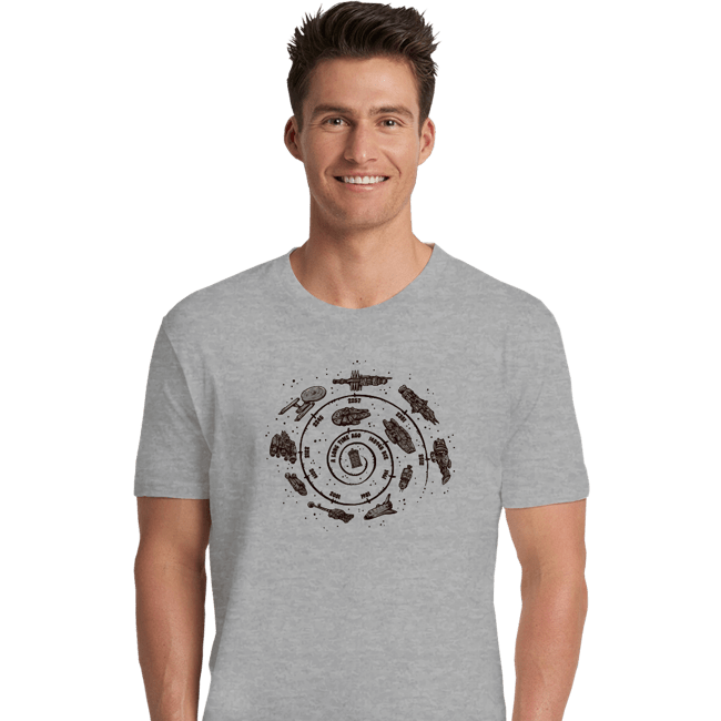Secret_Shirts Premium Shirts, Unisex / Small / Sports Grey Timeline