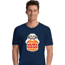 Load image into Gallery viewer, Daily_Deal_Shirts Premium Shirts, Unisex / Small / Navy Wampa Burger
