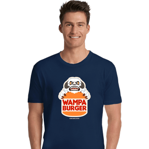 Daily_Deal_Shirts Premium Shirts, Unisex / Small / Navy Wampa Burger