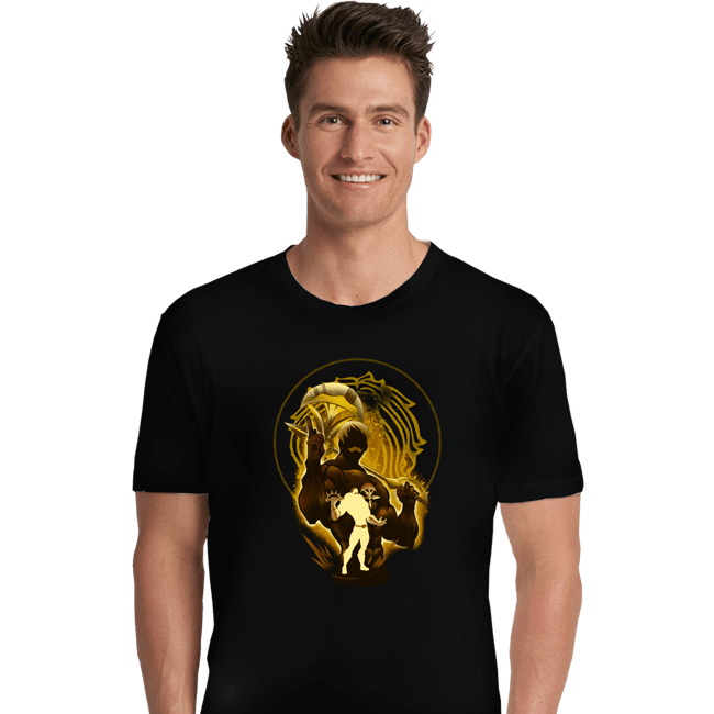 Shirts Premium Shirts, Unisex / Small / Black Escanor