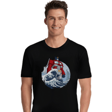 Load image into Gallery viewer, Shirts Premium Shirts, Unisex / Small / Black Wave Optimus
