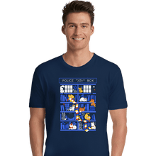 Load image into Gallery viewer, Secret_Shirts Premium Shirts, Unisex / Small / Navy Library Box
