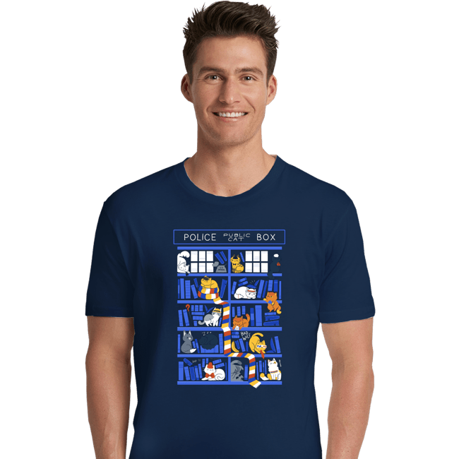 Secret_Shirts Premium Shirts, Unisex / Small / Navy Library Box