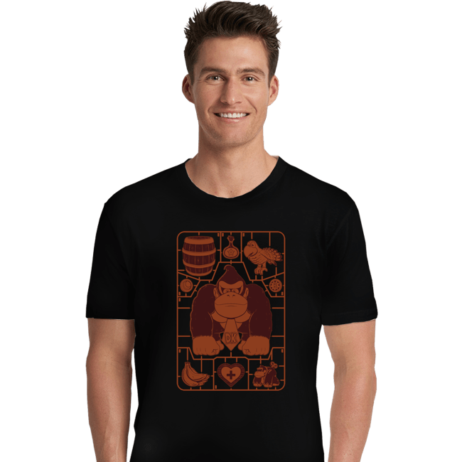 Daily_Deal_Shirts Premium Shirts, Unisex / Small / Black Donkey Kong Model Sprue