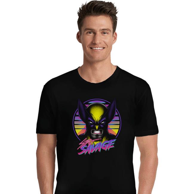 Daily_Deal_Shirts Premium Shirts, Unisex / Small / Black Stay Savage