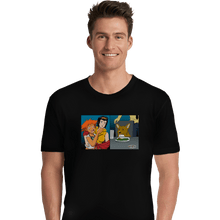 Load image into Gallery viewer, Shirts Premium Shirts, Unisex / Small / Black Women Yelling At A Data Dog
