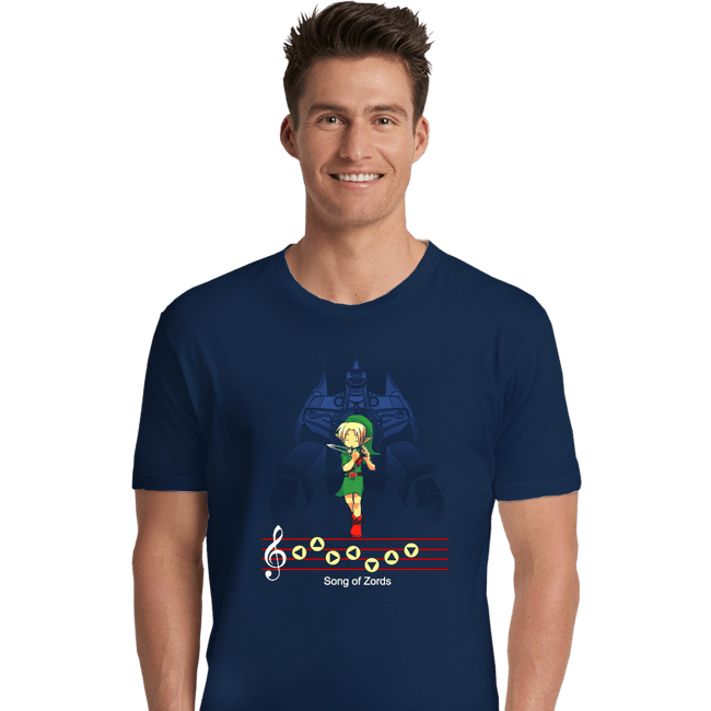Shirts Premium Shirts, Unisex / Small / Navy Song Of Zords
