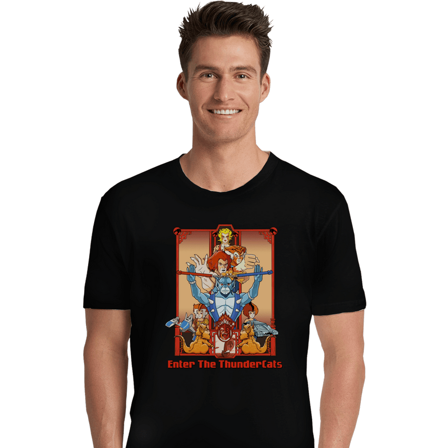 Shirts Premium Shirts, Unisex / Small / Black Enter The Thundercats
