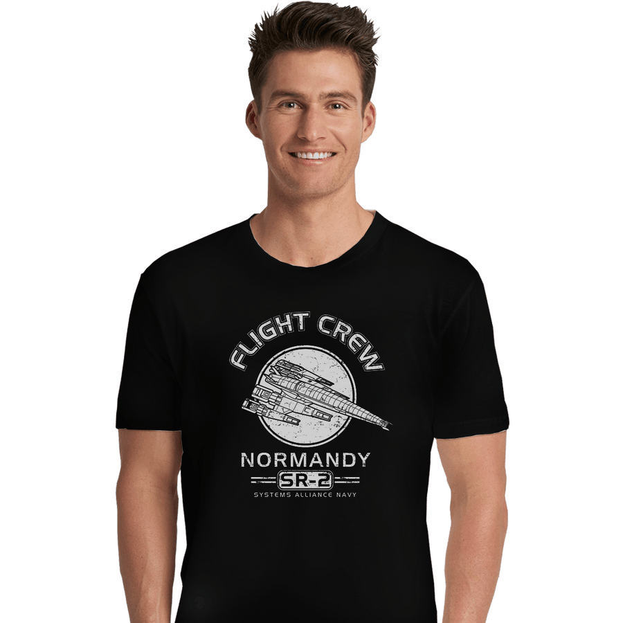 Shirts Premium Shirts, Unisex / Small / Black Normandy Flight Crew