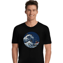 Load image into Gallery viewer, Shirts Premium Shirts, Unisex / Small / Black Kanagawa Brooms
