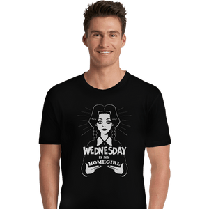 Shirts Premium Shirts, Unisex / Small / Black Homegirl