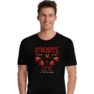 Daily_Deal_Shirts Premium Shirts, Unisex / Small / Black Symbiote Gym
