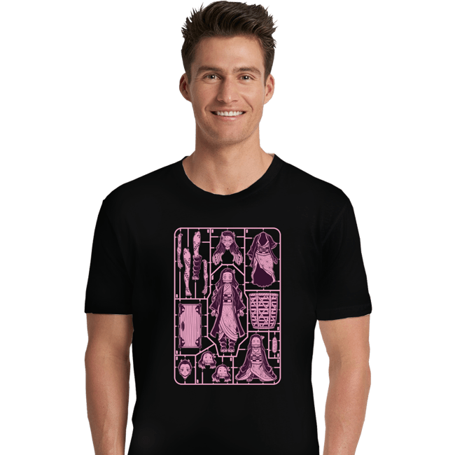 Daily_Deal_Shirts Premium Shirts, Unisex / Small / Black Nezuko Model Sprue
