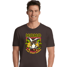 Load image into Gallery viewer, Daily_Deal_Shirts Premium Shirts, Unisex / Small / Dark Chocolate Momo Is My Spirit Animal
