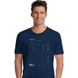 Secret_Shirts Premium Shirts, Unisex / Small / Navy RX 78 2 Blueprint