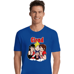 Shirts Premium Shirts, Unisex / Small / Royal Blue Cloud Comics