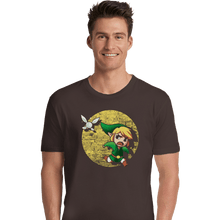 Load image into Gallery viewer, Shirts Premium Shirts, Unisex / Small / Dark Chocolate The Adventures Of Link
