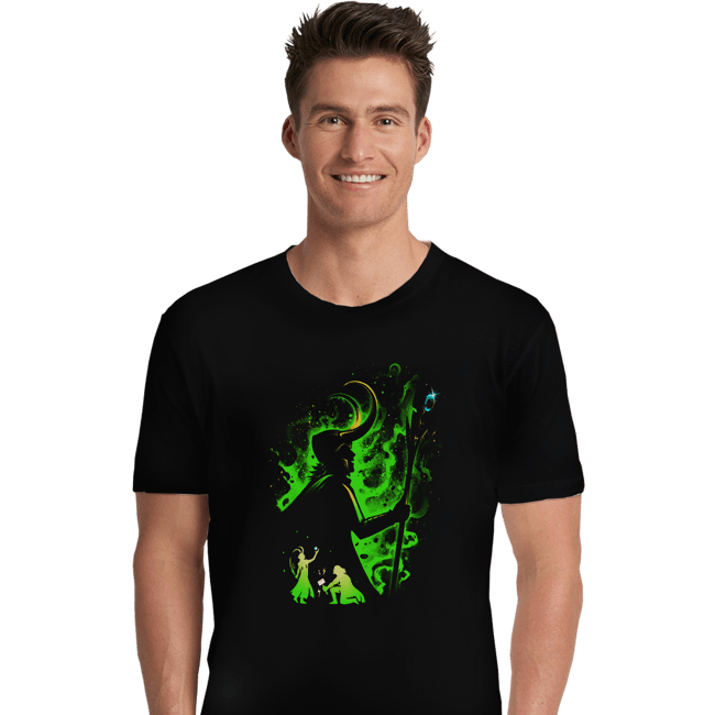 Shirts Premium Shirts, Unisex / Small / Black Viking Of Mischief
