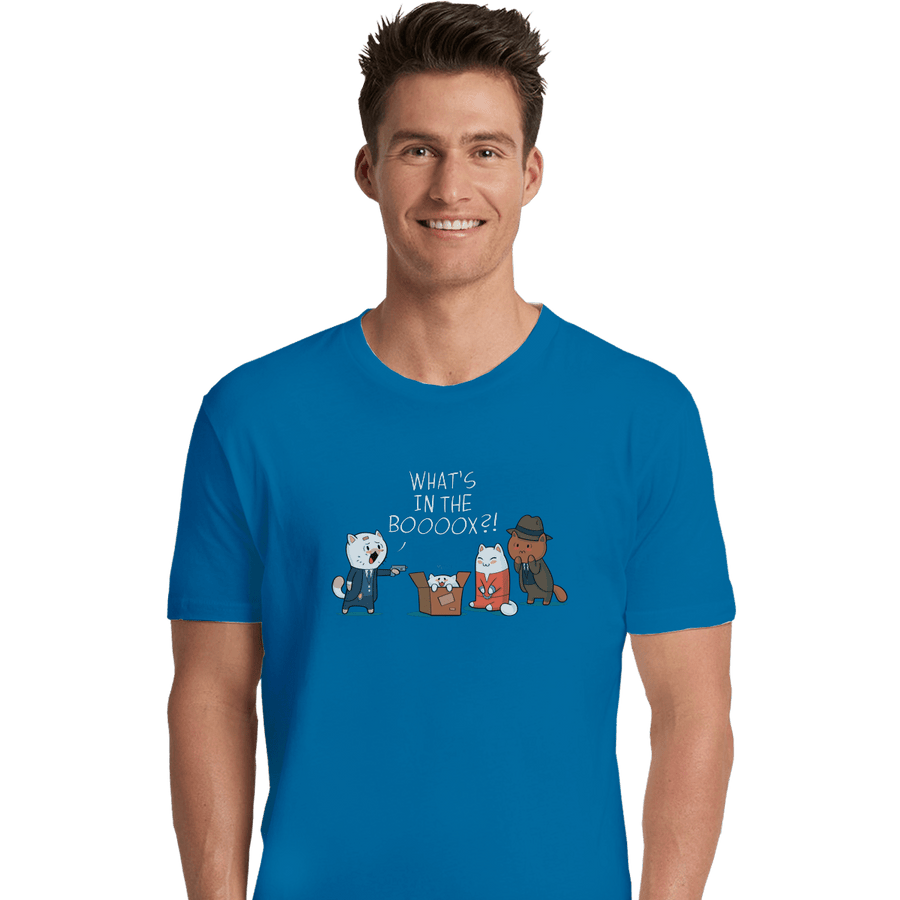 Shirts Premium Shirts, Unisex / Small / Sapphire What's In The Booox?