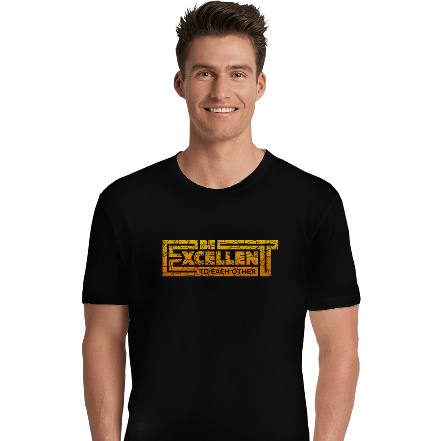 Shirts Premium Shirts, Unisex / Small / Black Keanu Be Excellent To Each Other