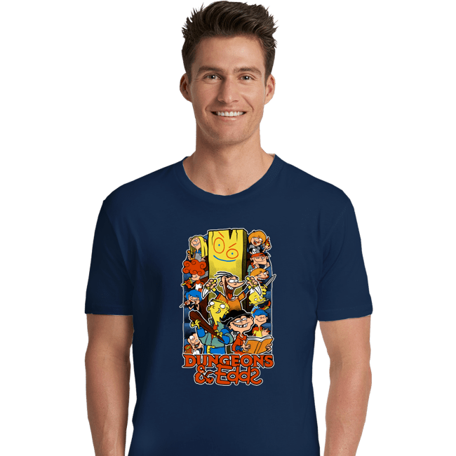 Secret_Shirts Premium Shirts, Unisex / Small / Navy Dungeons And Edds