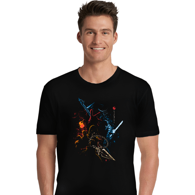 Daily_Deal_Shirts Premium Shirts, Unisex / Small / Black Mortal Fighters