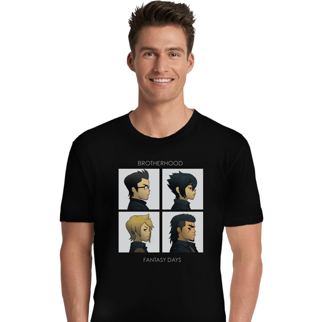 Shirts Premium Shirts, Unisex / Small / Black Brotherhood Fantasy Days