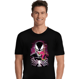 Daily_Deal_Shirts Premium Shirts, Unisex / Small / Black Glitch Venom