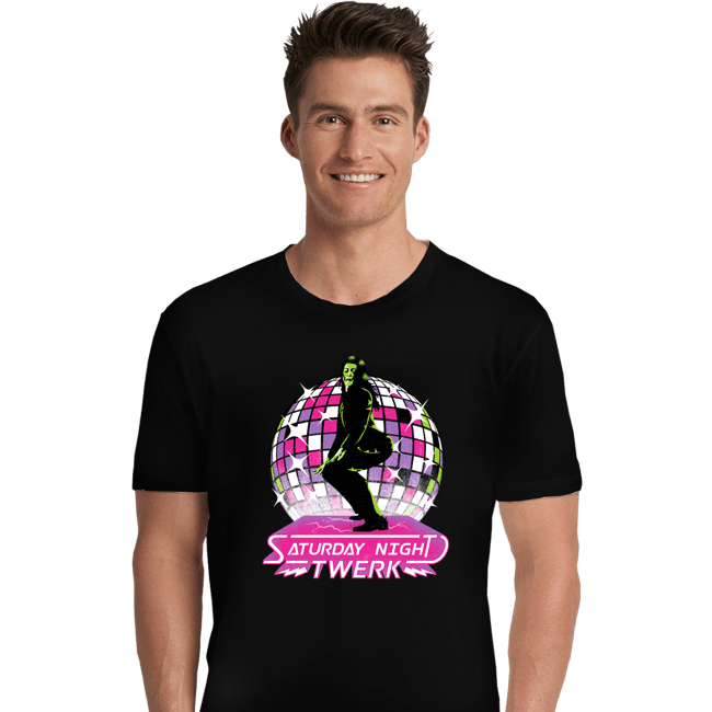 Secret_Shirts Premium Shirts, Unisex / Small / Black She Twerk