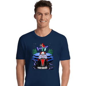 Secret_Shirts Premium Shirts, Unisex / Small / Navy I Want Your Voice