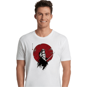 Shirts Premium Shirts, Unisex / Small / White Storm Samurai