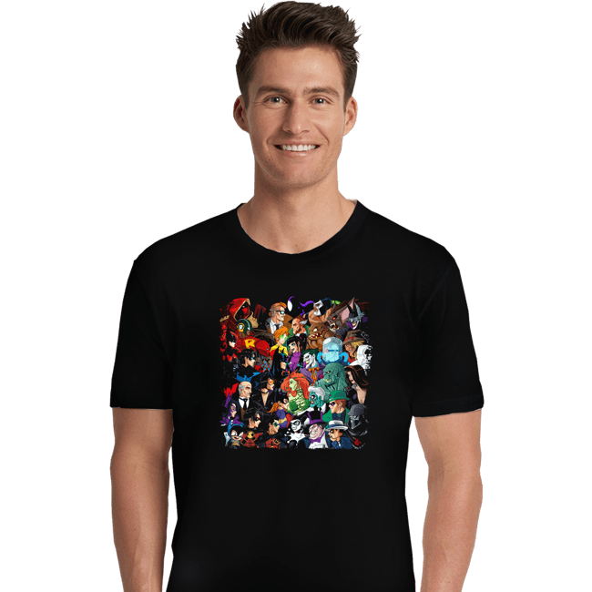 Secret_Shirts Premium Shirts, Unisex / Small / Black Batfam V Arkham