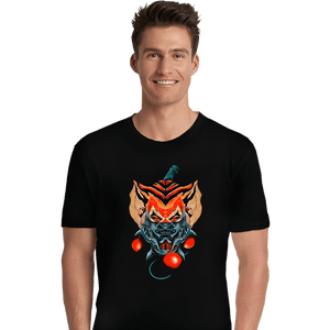 Shirts Premium Shirts, Unisex / Small / Black Tygra Ninja