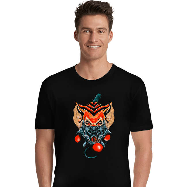 Shirts Premium Shirts, Unisex / Small / Black Tygra Ninja