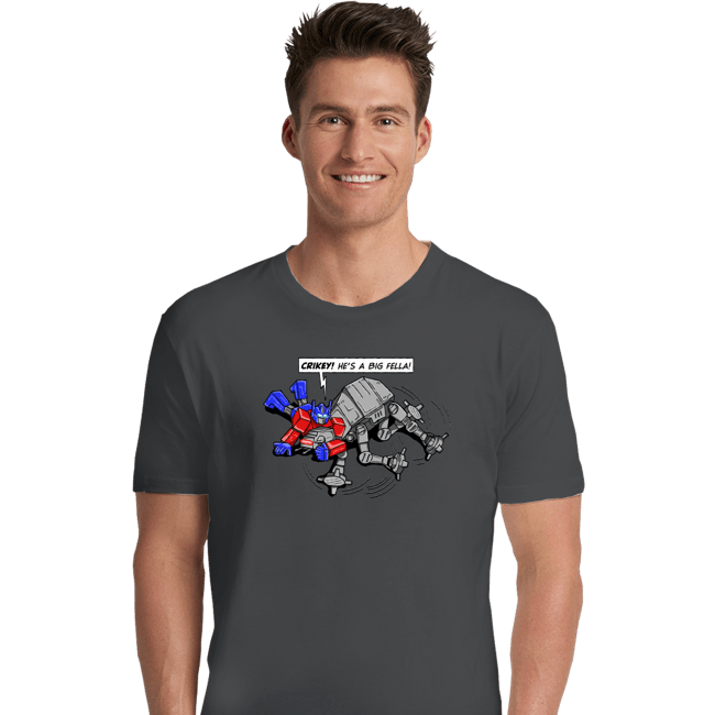 Secret_Shirts Premium Shirts, Unisex / Small / Charcoal Prime Hunter!
