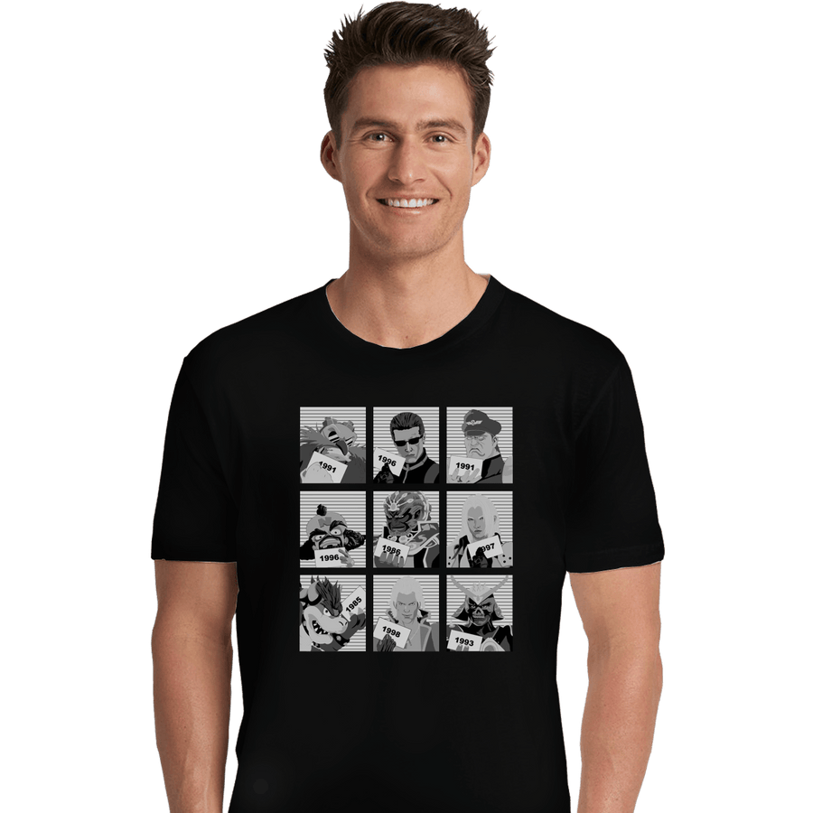 Shirts Premium Shirts, Unisex / Small / Black Game Villains
