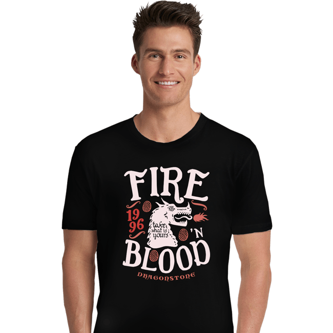 Shirts Premium Shirts, Unisex / Small / Black House Of Dragons