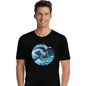 Shirts Premium Shirts, Unisex / Small / Black Breath Of The Great Wave