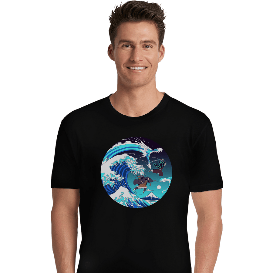 Shirts Premium Shirts, Unisex / Small / Black Breath Of The Great Wave