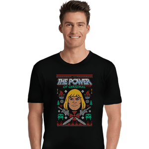 Shirts Premium Shirts, Unisex / Small / Black The Power Of Christmas