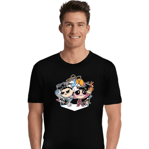 Secret_Shirts Premium Shirts, Unisex / Small / Black Shark & Lava