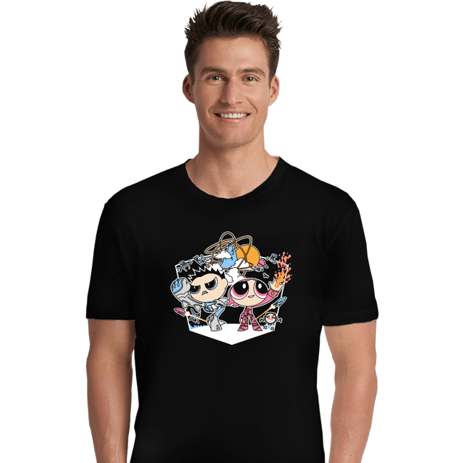 Secret_Shirts Premium Shirts, Unisex / Small / Black Shark & Lava