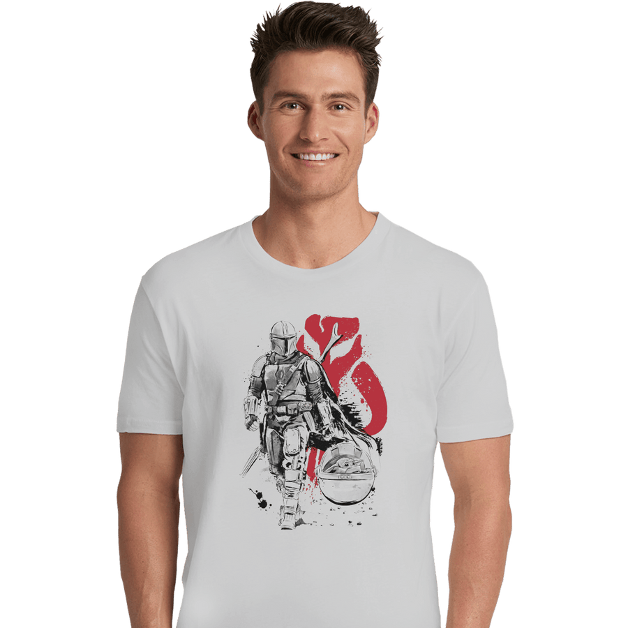 Shirts Premium Shirts, Unisex / Small / White Lone Hunter And Cub