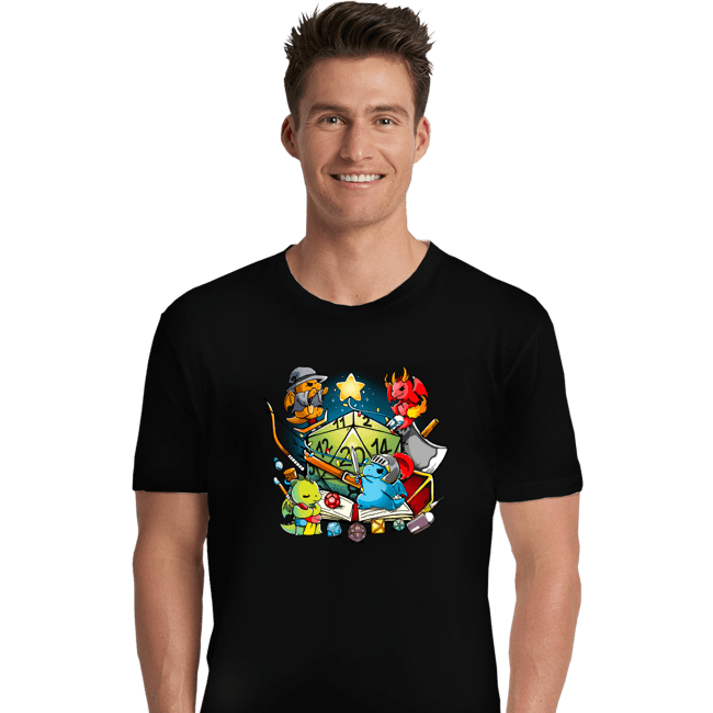 Daily_Deal_Shirts Premium Shirts, Unisex / Small / Black Christmas RPG