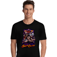 Load image into Gallery viewer, Daily_Deal_Shirts Premium Shirts, Unisex / Small / Black Fighting Game Over
