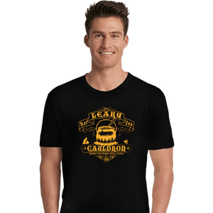 Shirts Premium Shirts, Unisex / Small / Black Leaky Cauldron