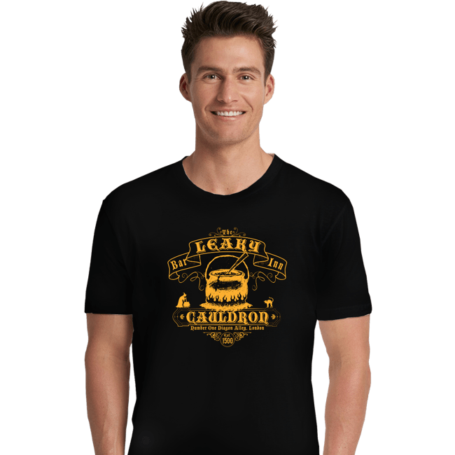 Shirts Premium Shirts, Unisex / Small / Black Leaky Cauldron