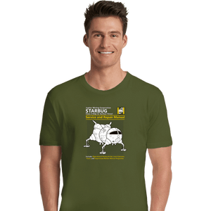 Shirts Premium Shirts, Unisex / Small / Military Green Starbug Repair Manual